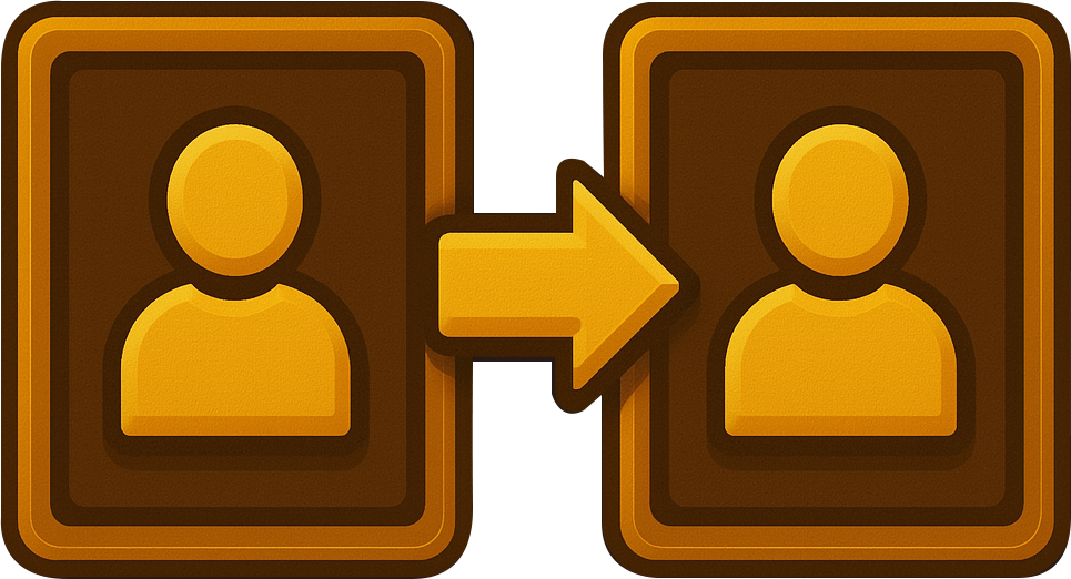 Изображение смены логина игрового аккаунта